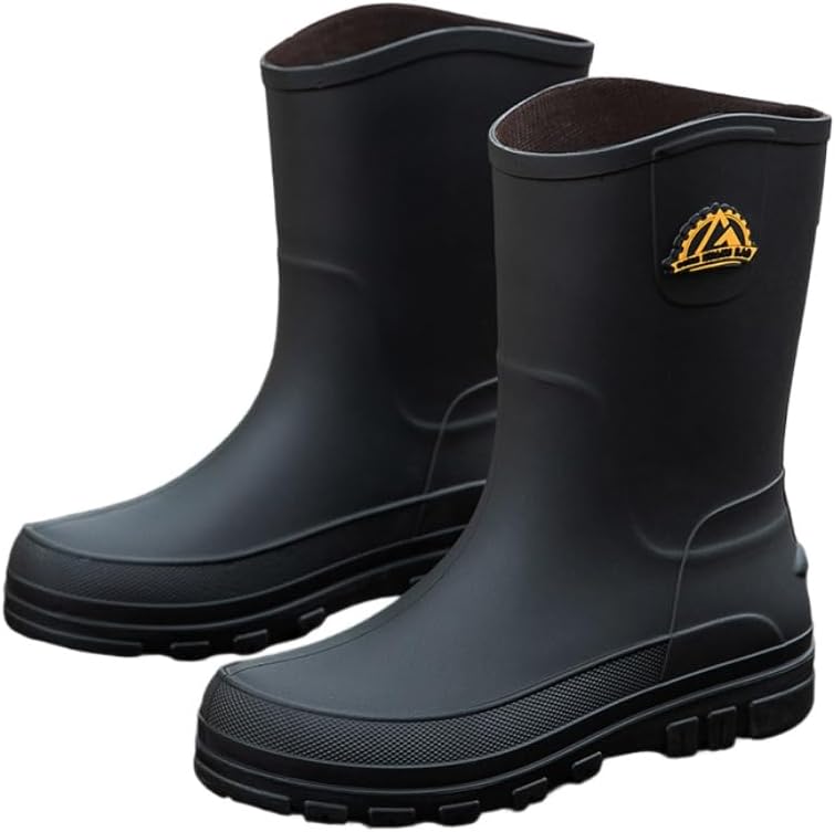 Мужские большие модные водонепроницаемые ботинки - с противоскользящей подошвой, длиной до середины голени, подходят для активного отдыха и рыбалки Clolinde, черный
Мужские большие модные водонепроницаемые ботинки - с противоскользящей подошвой, длиной до середины голени, подходят для активного отдыха и рыбалки Clolinde, черный