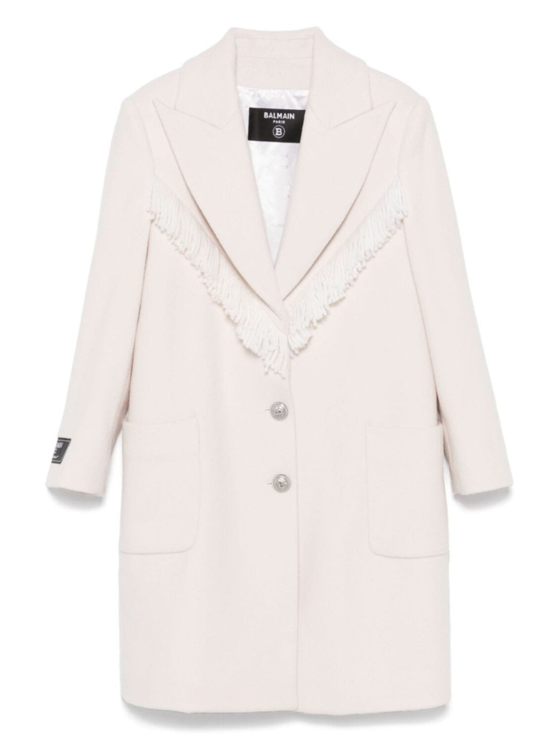 Balmain Kids бушлат с бахромой, нейтральный цвет
Balmain Kids бушлат с бахромой, нейтральный цвет