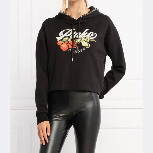 Толстовка стандартного кроя Actors 1 Pinko, черный
Толстовка стандартного кроя Actors 1 Pinko, черный