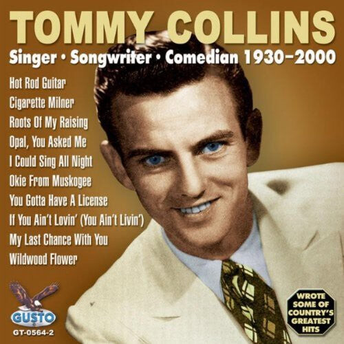 CD диск Collins, Tommy: Singer - Songwriter - Comedian 1930-2000
CD диск Collins, Tommy: Singer - Songwriter - Comedian 1930-2000