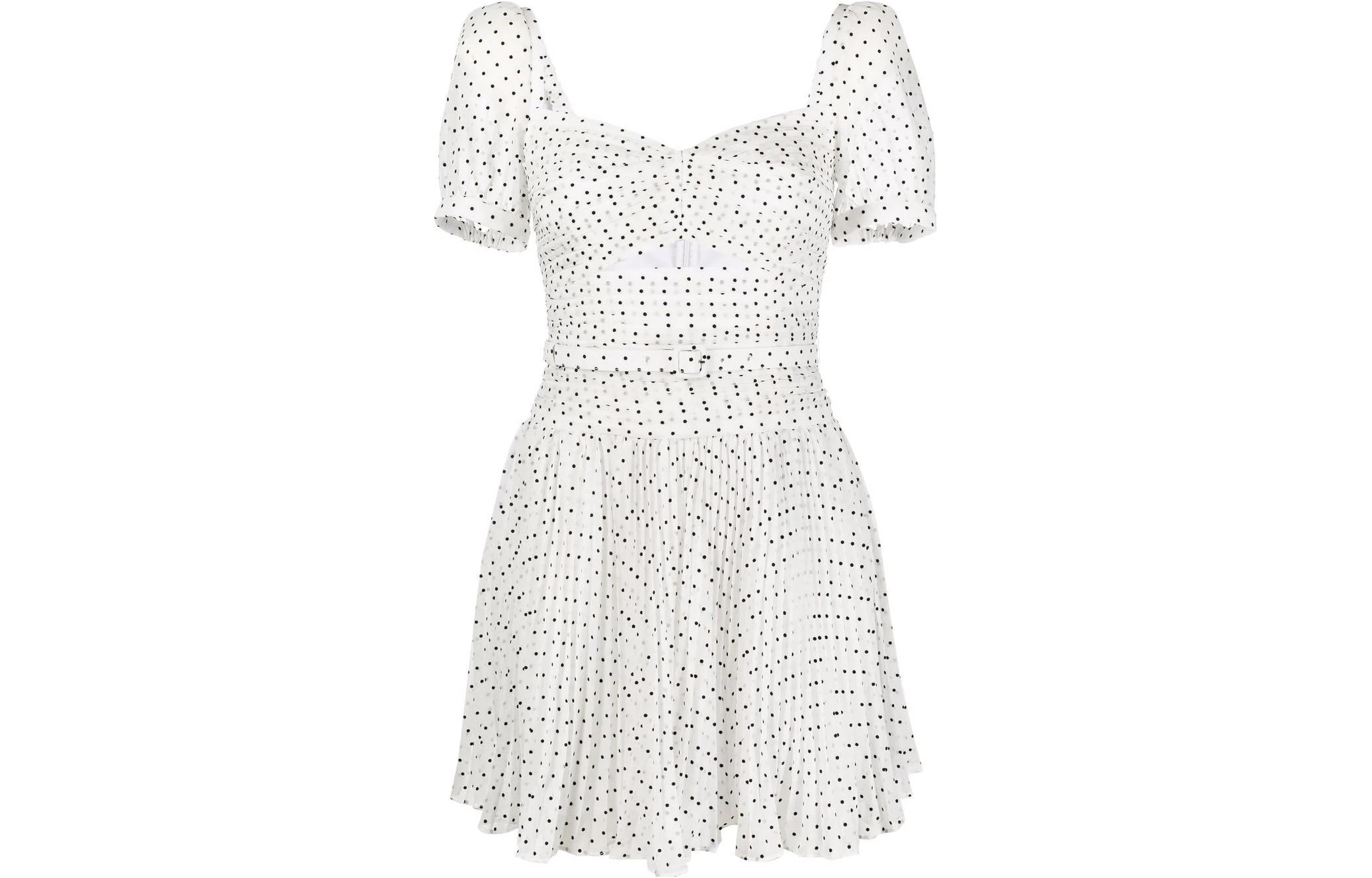 Self Portrait Короткое платье с короткими рукавами Женское Белое
Self Portrait Короткое платье с короткими рукавами Женское Белое