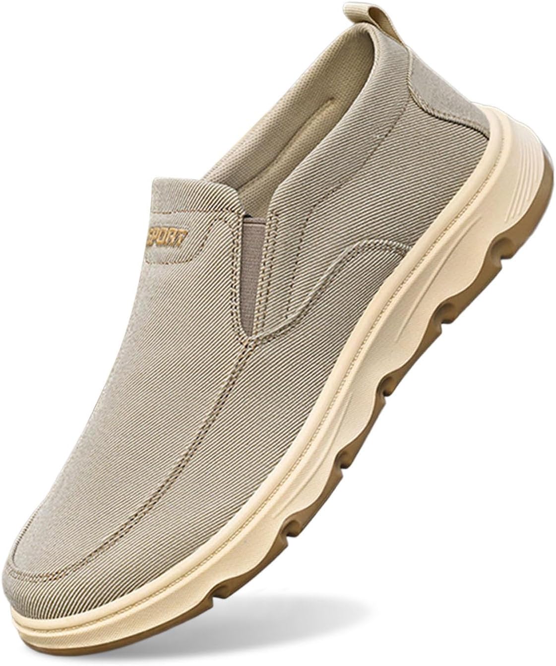 Мужская повседневная обувь Espadrilles Удобные легкие лоферы с плоской резиновой подошвой для прогулок по пляжу Generic, хаки
Мужская повседневная обувь Espadrilles Удобные легкие лоферы с плоской резиновой подошвой для прогулок по пляжу Generic, хаки
