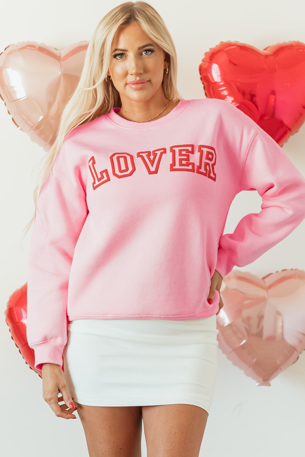 TRUEDAMES Пуловер с принтом "Pink LOVER" и приспущенными плечами, Розовый, TRUEDAMES Пуловер с принтом "Pink LOVER" и приспущенными плечами
TRUEDAMES Пуловер с принтом "Pink LOVER" и приспущенными плечами, Розовый, TRUEDAMES Пуловер с принтом "Pink LOVER" и приспущенными плечами