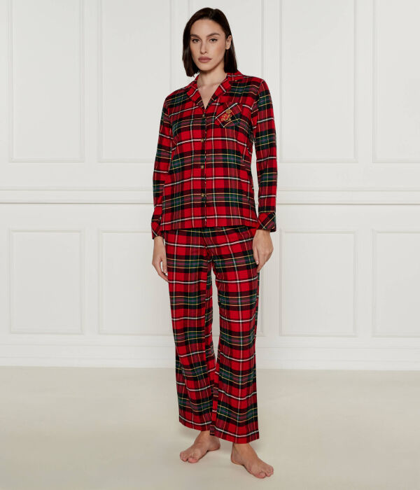 Пижама Regular fit Lauren Ralph Lauren, красный
Пижама Regular fit Lauren Ralph Lauren, красный