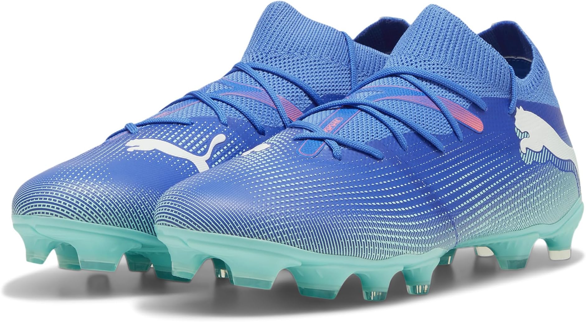 Кроссовки PUMA Future 7 Match Firm Ground/Artificial Ground Soccer Cleats, цвет Bluemazing-Puma White-Electric Peppermint
Кроссовки PUMA Future 7 Match Firm Ground/Artificial Ground Soccer Cleats, цвет Bluemazing-Puma White-Electric Peppermint