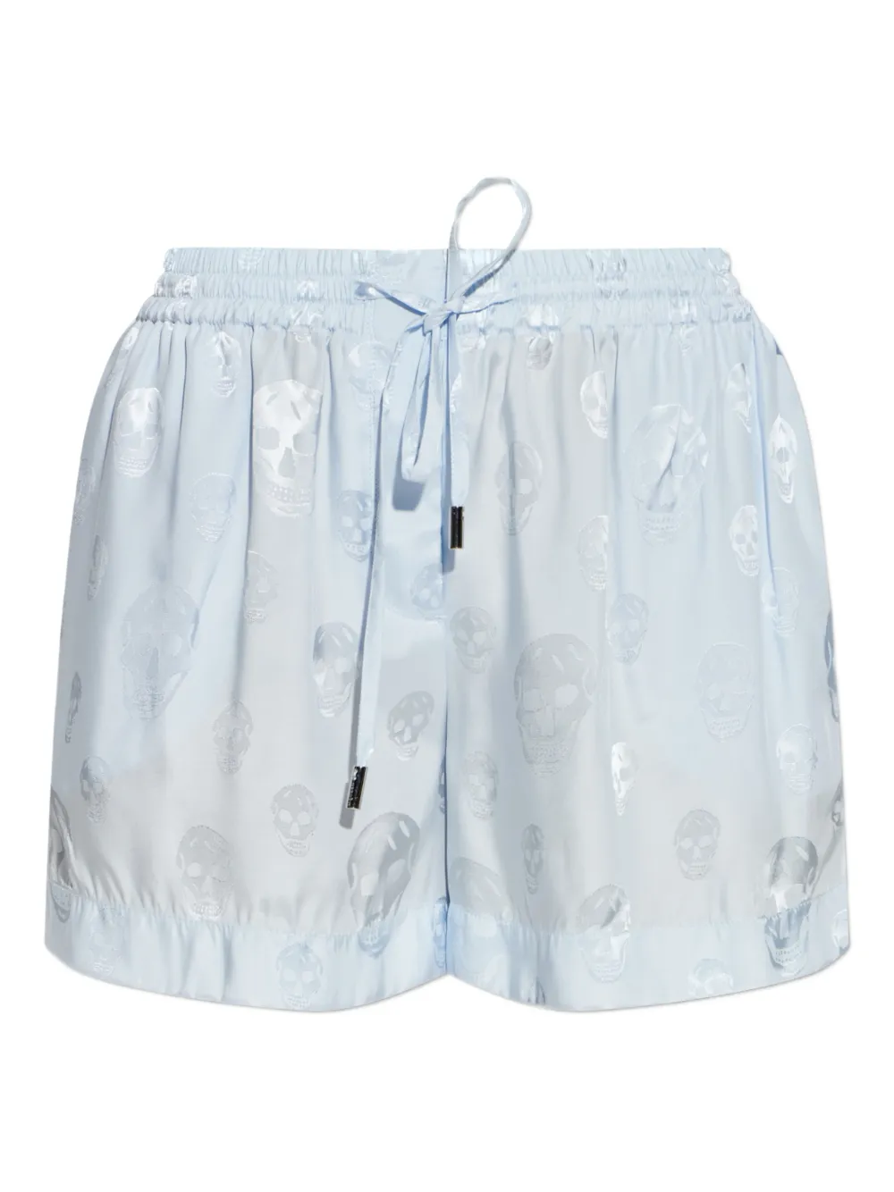 Шорты с принтом в виде черепов и кулиской Alexander Mcqueen, синий
Шорты с принтом в виде черепов и кулиской Alexander Mcqueen, синий