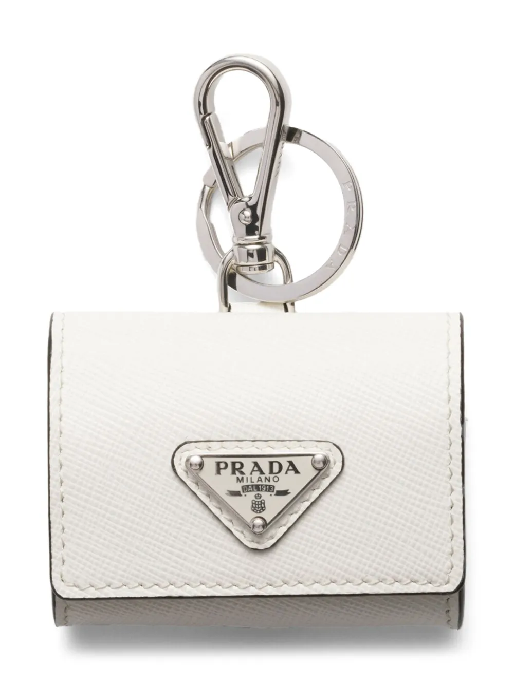 Футляр для Airpods из сафьяновой кожи Prada, белый
Футляр для Airpods из сафьяновой кожи Prada, белый