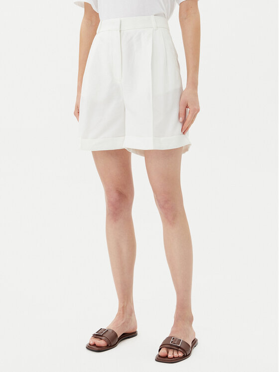 Шорты из ткани обычного кроя WW0WW47213 Tommy Hilfiger, экрю
Шорты из ткани обычного кроя WW0WW47213 Tommy Hilfiger, экрю