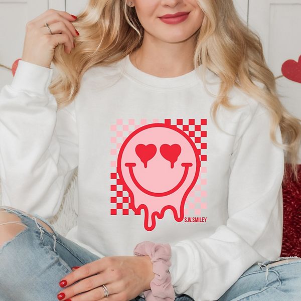 SWSmiley свитер в клетку с валентинкой Simply Sage Market, White
SWSmiley свитер в клетку с валентинкой Simply Sage Market, White