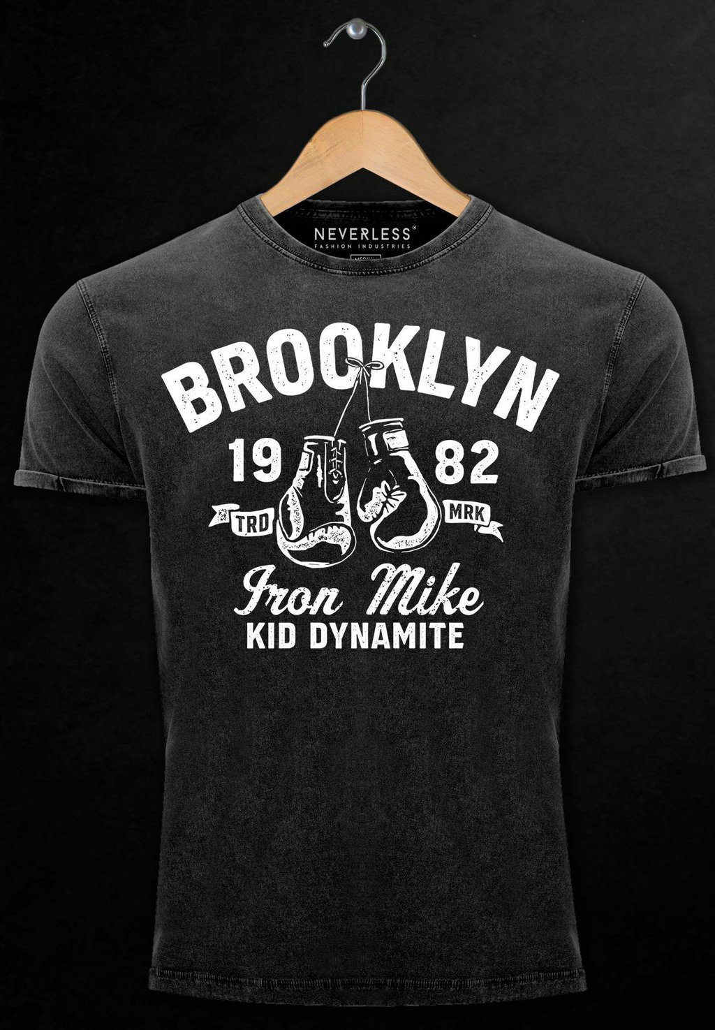 Футболка с принтом VINTAGE BOXEN IRON MIKE BROOKLYN RETRO DESIGN PRINT Neverless, черный
Футболка с принтом VINTAGE BOXEN IRON MIKE BROOKLYN RETRO DESIGN PRINT Neverless, черный