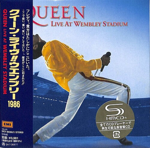 CD диск Queen: Live!! Wembley 1986 - SHM Paper Sleeve
CD диск Queen: Live!! Wembley 1986 - SHM Paper Sleeve