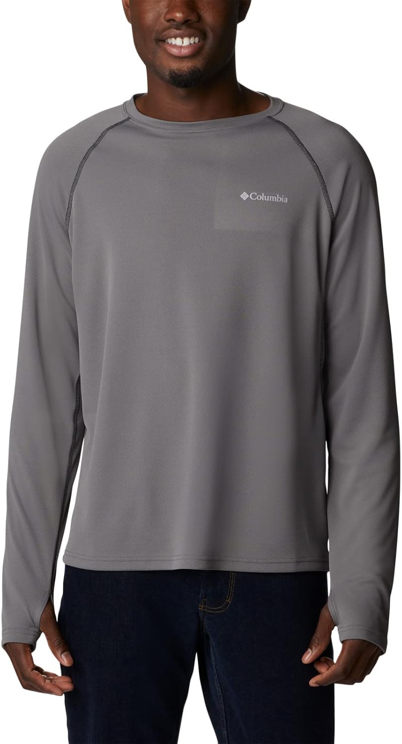 Columbia Mens Narrows Pointe Long Sleeve, City Grey/Black
Columbia Mens Narrows Pointe Long Sleeve, City Grey/Black