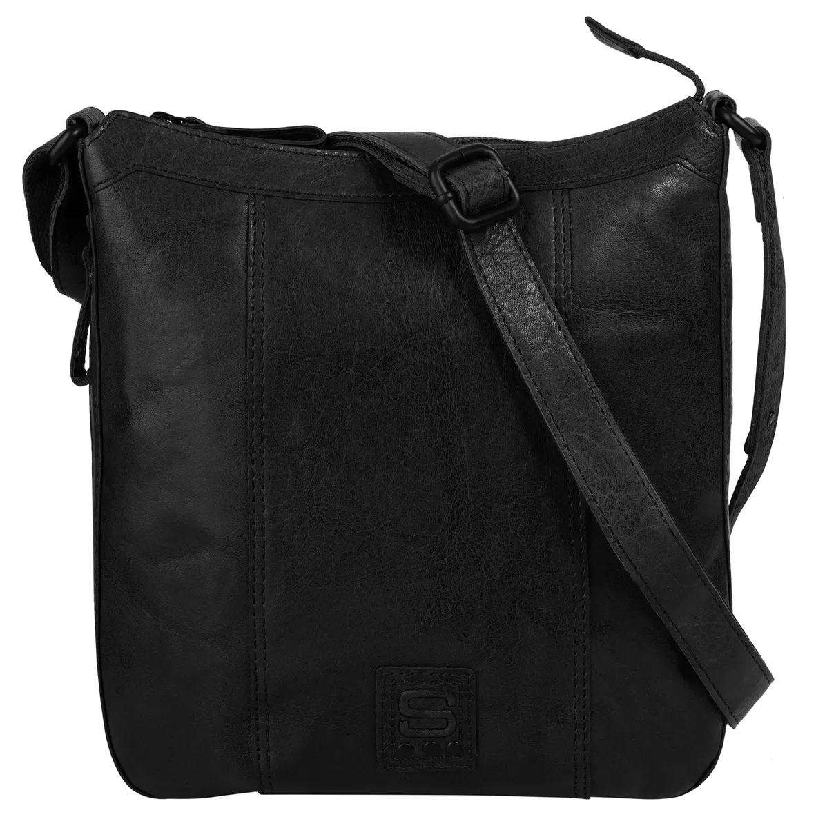 Сумка через плечо Spikes & Sparrow, натуральная кожа, черный
Сумка через плечо Spikes & Sparrow, натуральная кожа, черный