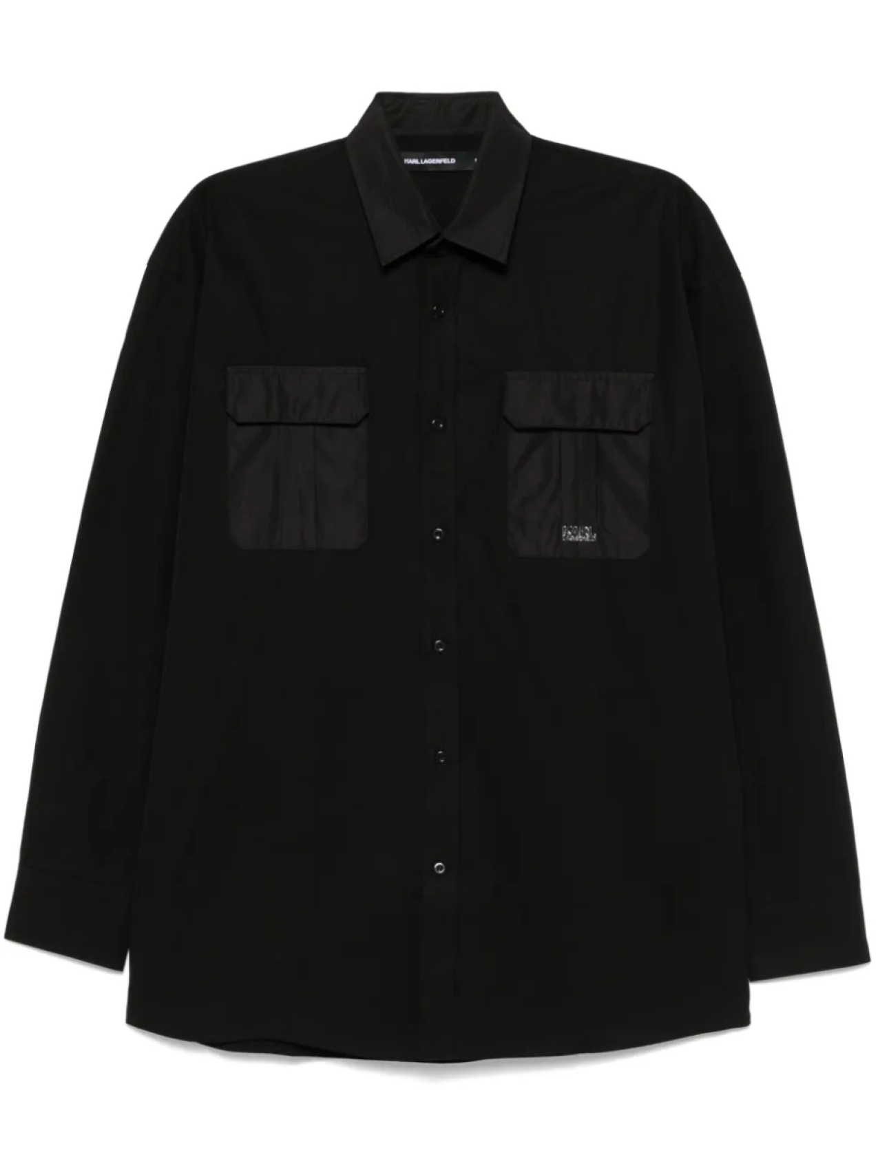 Karl Lagerfeld рубашка с логотипом, черный
Karl Lagerfeld рубашка с логотипом, черный