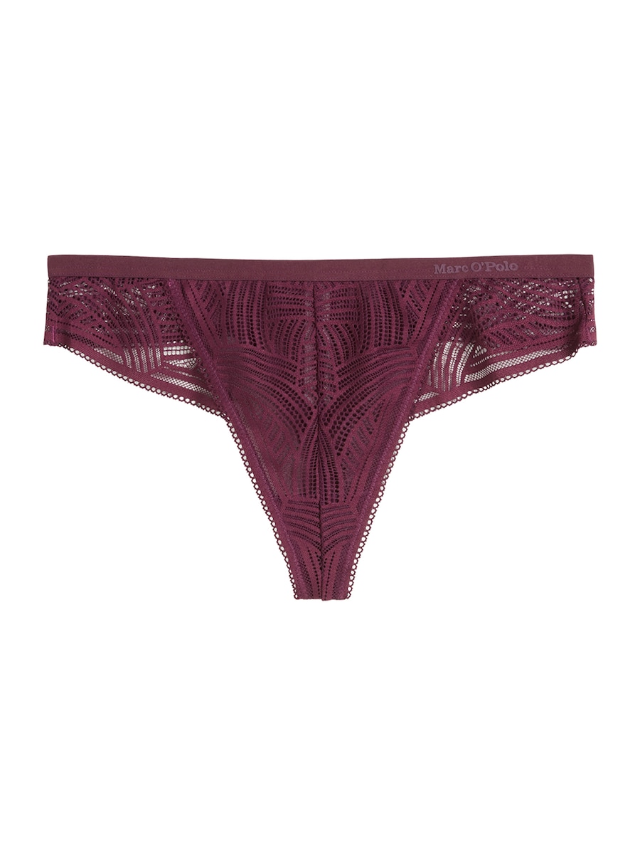 Стринги Marc O'Polo Timeless Lace, бордовый
Стринги Marc O'Polo Timeless Lace, бордовый