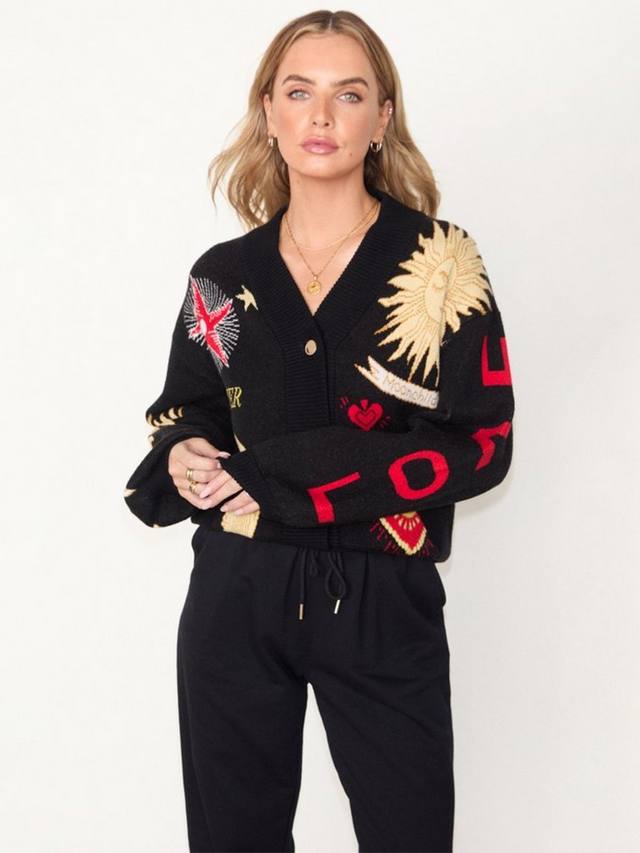 Мистический кардиган бомбер Never Fully Dressed, Black
Мистический кардиган бомбер Never Fully Dressed, Black