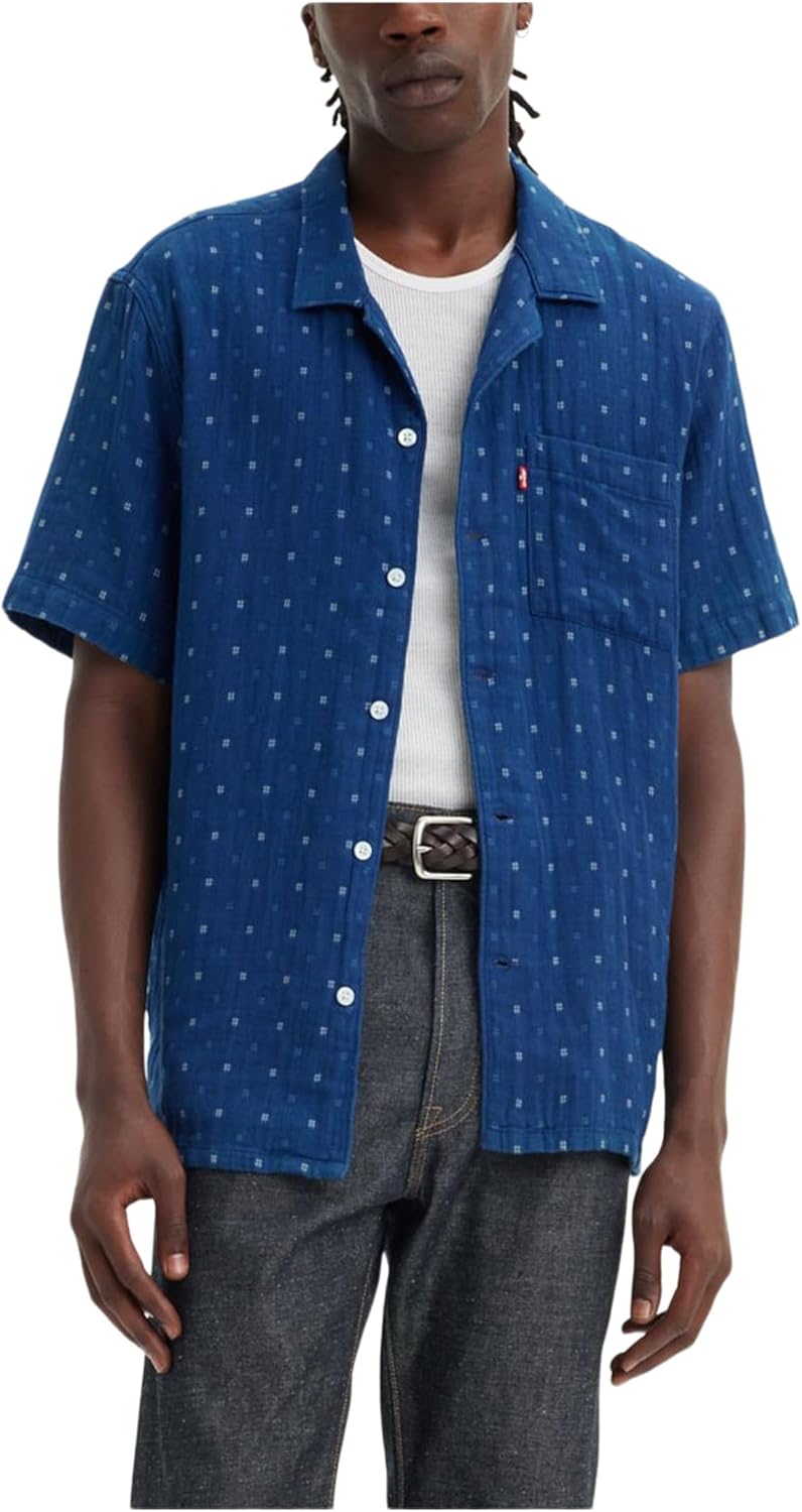 Мужская рубашка Levi's The Sunset Camp, Grid Indigo Double Cloth
Мужская рубашка Levi's The Sunset Camp, Grid Indigo Double Cloth