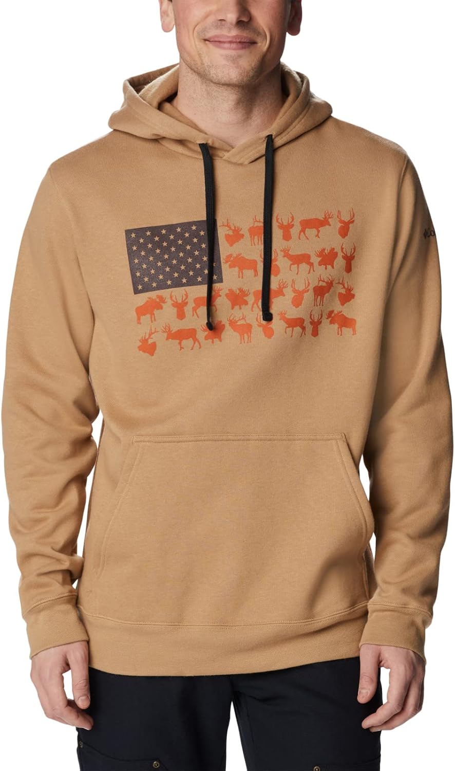 Толстовка с капюшоном Columbia, Sahara, Cordovan Big Game Flag
Толстовка с капюшоном Columbia, Sahara, Cordovan Big Game Flag