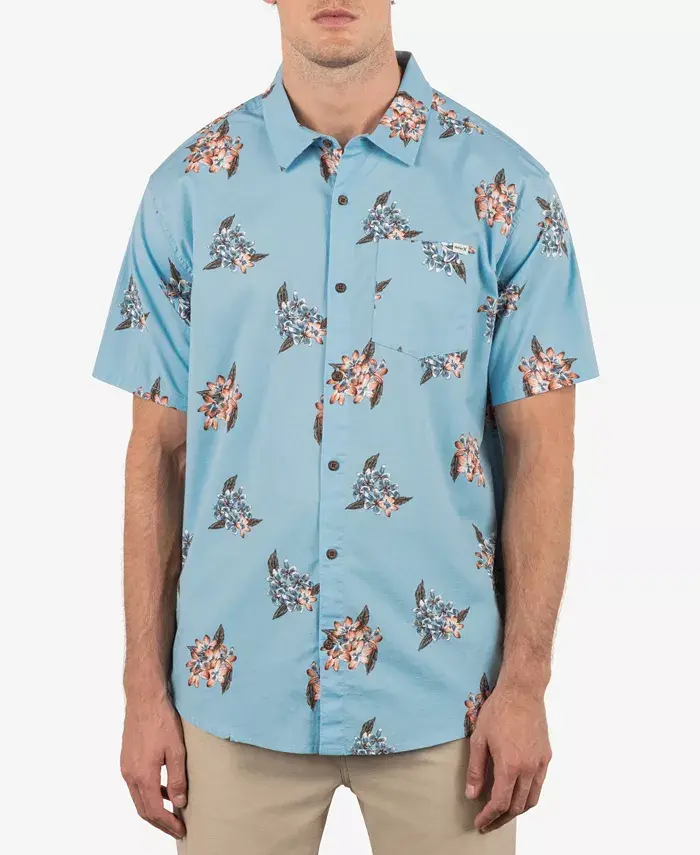 Мужская рубашка с коротким рукавом Oao Lido Stretch Hurley, синий
Мужская рубашка с коротким рукавом Oao Lido Stretch Hurley, синий