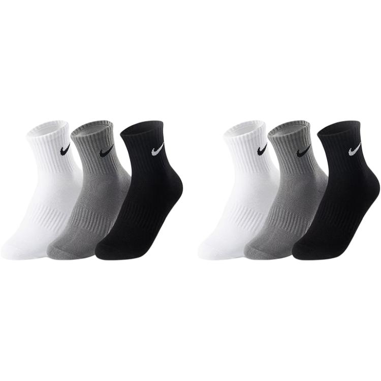 3 пары носков Brand для подростков Nike, белый/серый
3 пары носков Brand для подростков Nike, белый/серый