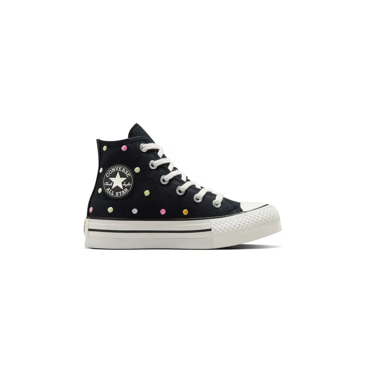 Chuck Taylor All Star Eva Lift Polka Dots Converse детские повседневные кроссовки, чёрный
Chuck Taylor All Star Eva Lift Polka Dots Converse детские повседневные кроссовки, чёрный