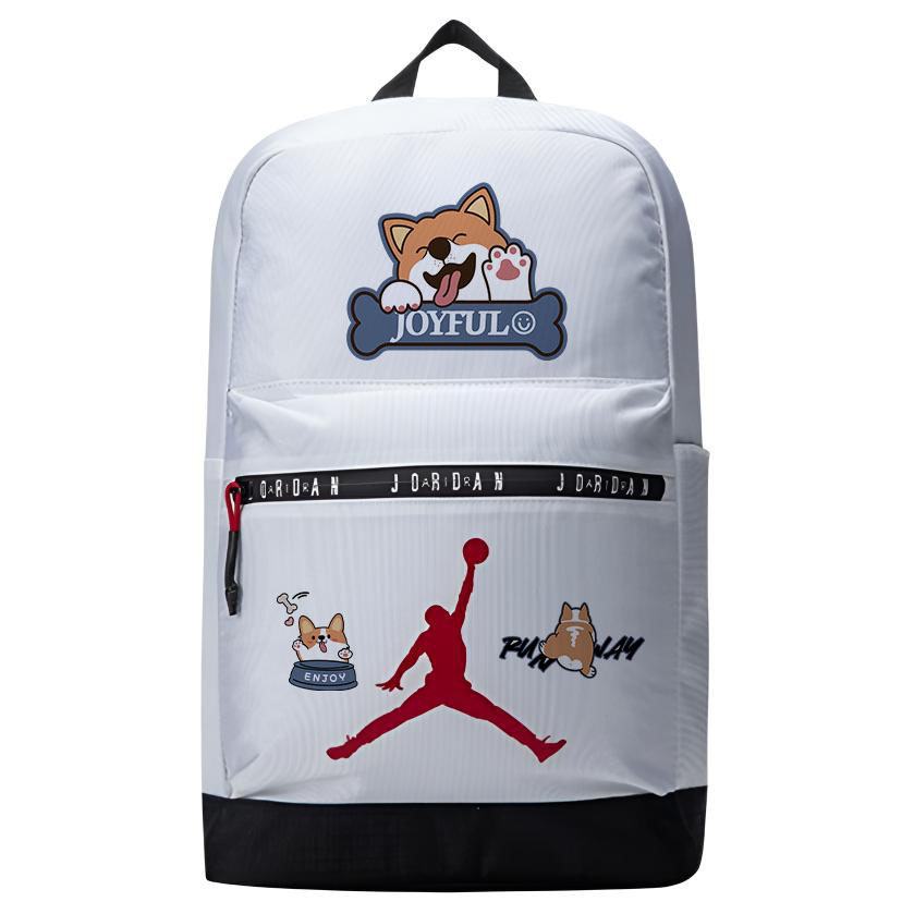 Jordan Полиэстеровый рюкзак унисекс белый, Corgi
Jordan Полиэстеровый рюкзак унисекс белый, Corgi