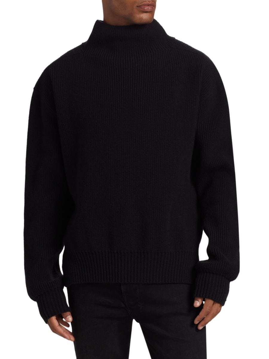 Шерстяной свитер в рубчик Rick Owens, черный
Шерстяной свитер в рубчик Rick Owens, черный