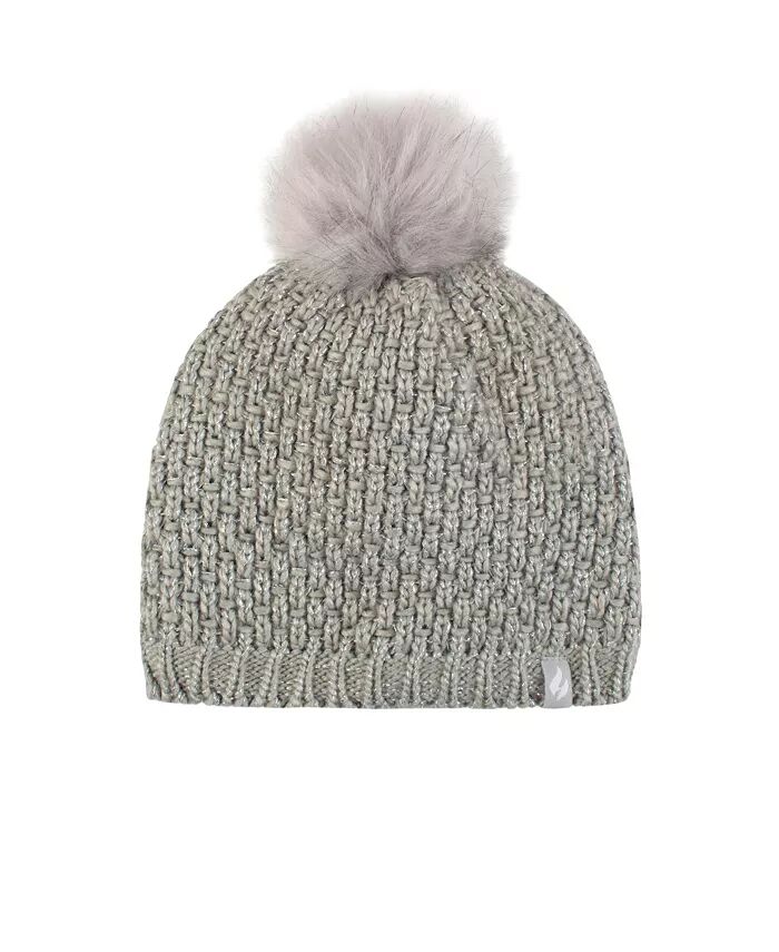 Корсика корзинка плетеная шапка с помпоном Heat Holders, серый
Корсика корзинка плетеная шапка с помпоном Heat Holders, серый