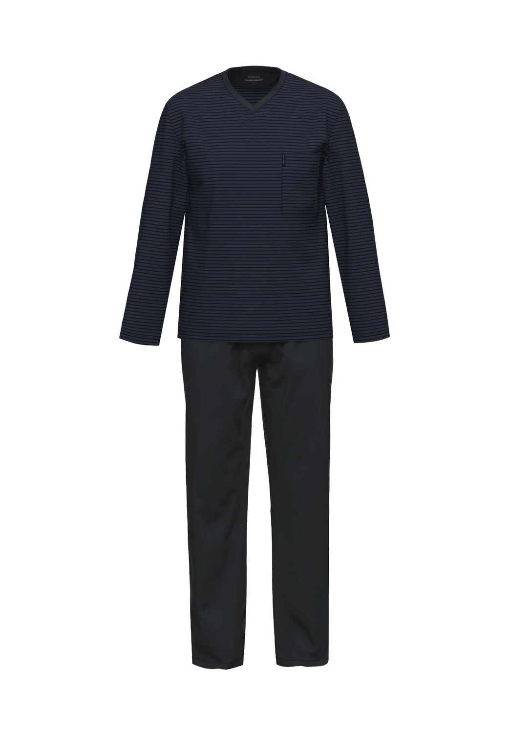 Пижамы с длинными рукавами, очень легкий хлопок AMMANN, цвет Total Eclipse
Пижамы с длинными рукавами, очень легкий хлопок AMMANN, цвет Total Eclipse