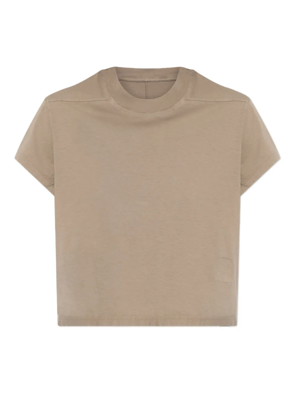 Футболка с короткими рукавами и накладными карманами Rick Owens DRKSHDW, коричневый 
Футболка с короткими рукавами и накладными карманами Rick Owens DRKSHDW, коричневый