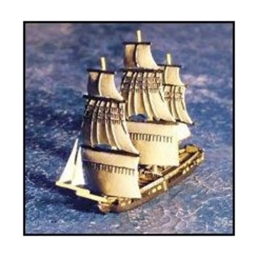 38-пушечный фрегат «Шеннон», полные паруса, Micronauts - Napoleonic Era Sailing Ships - Battle Sail Sets (1:1200)
38-пушечный фрегат «Шеннон», полные паруса, Micronauts - Napoleonic Era Sailing Ships - Battle Sail Sets (1:1200)