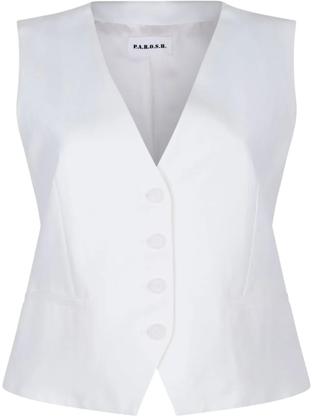 Жилет PAROSH Raisa P.A.R.O.S.H., белый
Жилет PAROSH Raisa P.A.R.O.S.H., белый