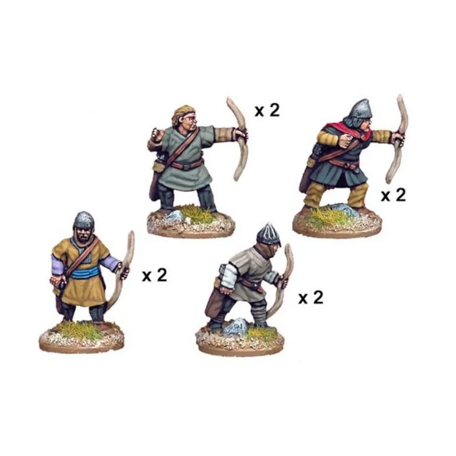 Небронированные испанские лучники, Historical Miniatures - Dark Ages - El Cid (28mm) (Crusader Miniatures)
Небронированные испанские лучники, Historical Miniatures - Dark Ages - El Cid (28mm) (Crusader Miniatures)