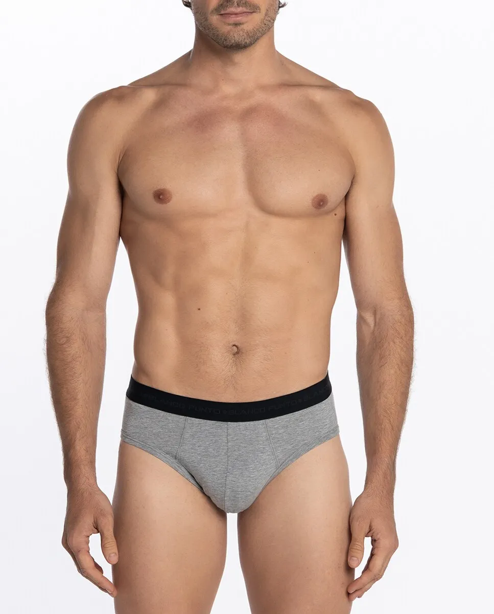 Мужские трусы простой вязки Punto Blanco, серый
Мужские трусы простой вязки Punto Blanco, серый