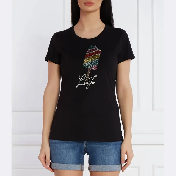 Облегающая футболка Liu Jo, черный
Облегающая футболка Liu Jo, черный