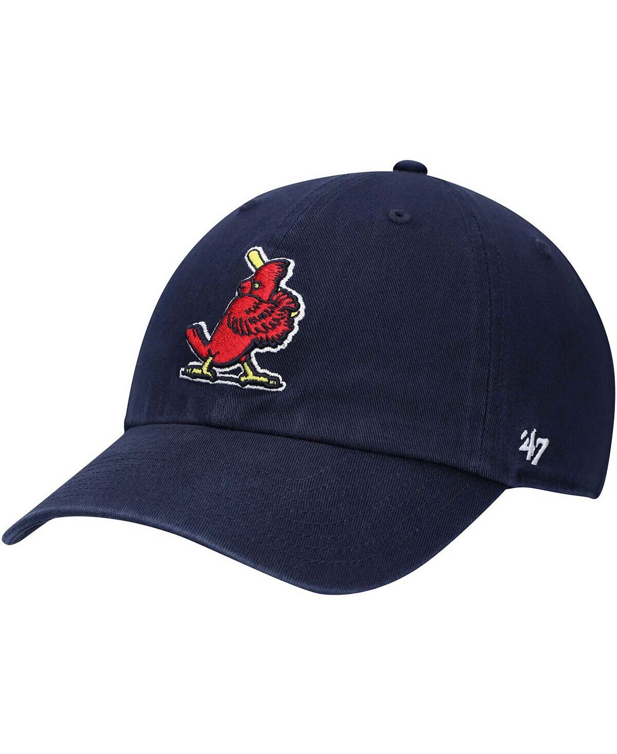 Мужская темно-синяя регулируемая шляпа с логотипом St. Louis Cardinals Cooperstown Collection '47 Brand
Мужская темно-синяя регулируемая шляпа с логотипом St. Louis Cardinals Cooperstown Collection '47 Brand