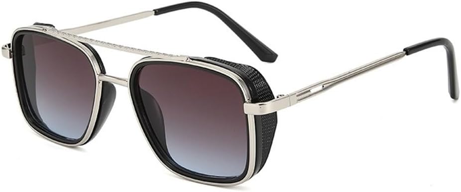 Винтажные солнцезащитные очки для женщин и мужчин, металлическая оправа, градиентный панк-стиль, солнцезащитные очки для мужчин, для активного отдыха, вождения, защита от УФ-излучения UV400 KTUCN, Gray Blue
Винтажные солнцезащитные очки для женщин и мужчин, металлическая оправа, градиентный панк-стиль, солнцезащитные очки для мужчин, для активного отдыха, вождения, защита от УФ-излучения UV400 KTUCN, Gray Blue