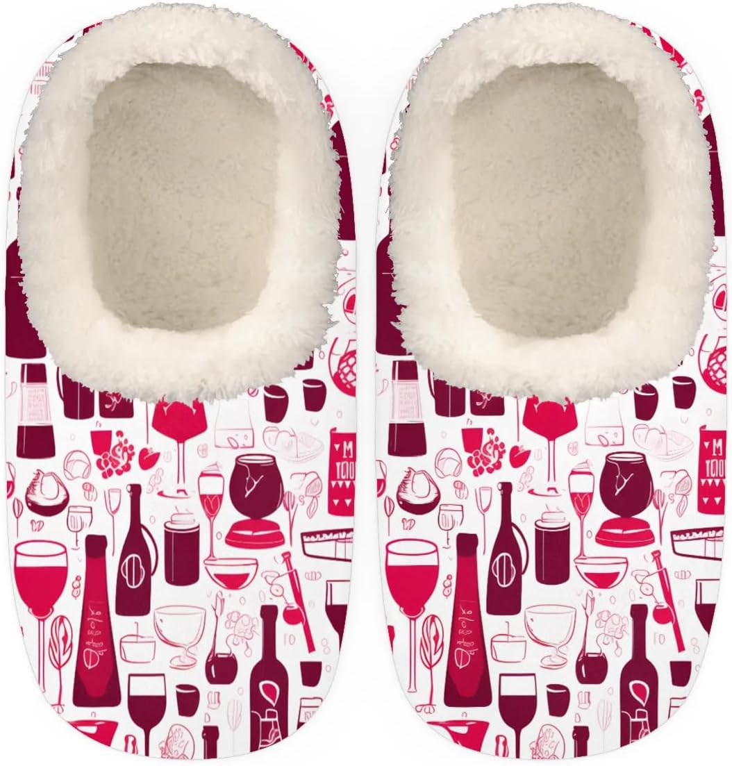 Тапочки QsirBC с ручной росписью в виде бокалов для вина, для женщин и мужчин, мягкие, из пеноматериала с эффектом памяти, с нескользящей подошвой, для дома и улицы, уютные, теплые и пушистые, Hand Painted Wine Glasses Xl
Тапочки QsirBC с ручной росписью в виде бокалов для вина, для женщин и мужчин, мягкие, из пеноматериала с эффектом памяти, с нескользящей подошвой, для дома и улицы, уютные, теплые и пушистые, Hand Painted Wine Glasses Xl