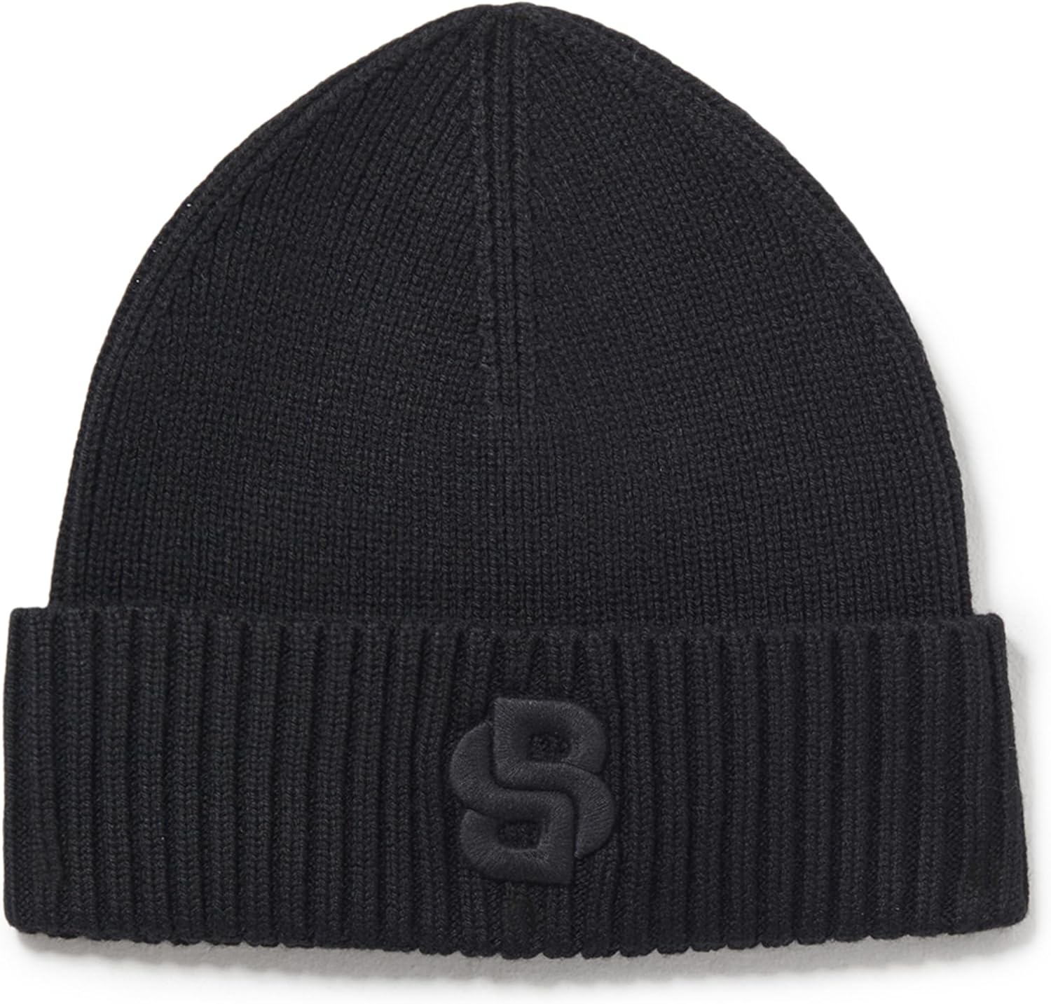 Мужская вязаная шапка с логотипом Double B от BOSS, Black Crow
Мужская вязаная шапка с логотипом Double B от BOSS, Black Crow