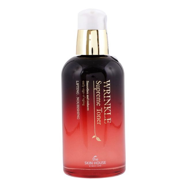 Тоник для лица Wrinkle Supreme The Skin House, 130 мл
Тоник для лица Wrinkle Supreme The Skin House, 130 мл