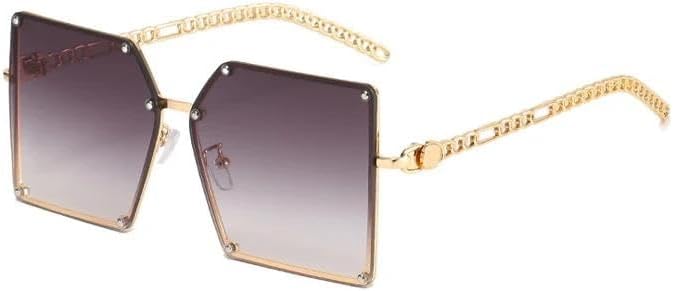 Солнцезащитные очки квадратной формы, большие солнцезащитные очки для женщин, крупная оправа, плоская верхняя часть, градиентные линзы, заклепки, женские солнцезащитные очки UQKY, C55
Солнцезащитные очки квадратной формы, большие солнцезащитные очки для женщин, крупная оправа, плоская верхняя часть, градиентные линзы, заклепки, женские солнцезащитные очки UQKY, C55