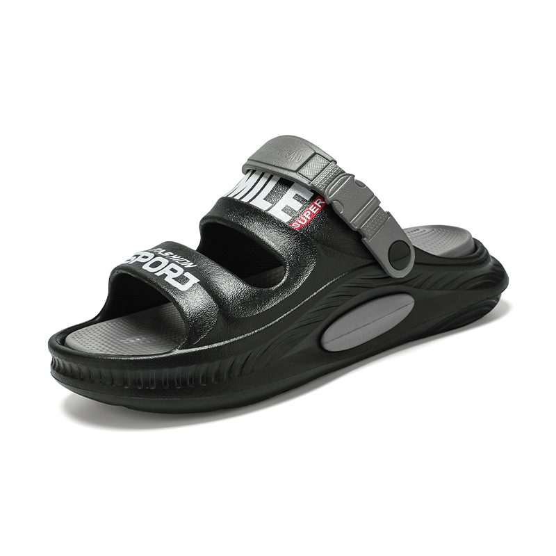 TONYBEAR Мужские противоскользящие шлепанцы слайдеры черно-серые, цвет Black Gray
TONYBEAR Мужские противоскользящие шлепанцы слайдеры черно-серые, цвет Black Gray