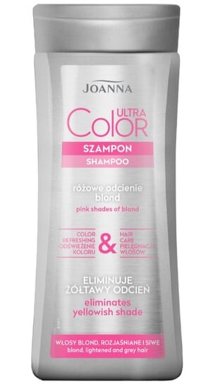 Шампунь для светлых, осветленных и седых волос, 200 мл Joanna, Ultra Color System
Шампунь для светлых, осветленных и седых волос, 200 мл Joanna, Ultra Color System