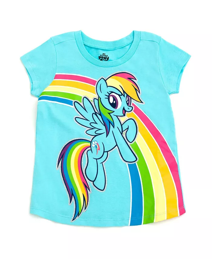 Футболка для девочек My Pony Rainbow Dash My Little Pony, синий
Футболка для девочек My Pony Rainbow Dash My Little Pony, синий