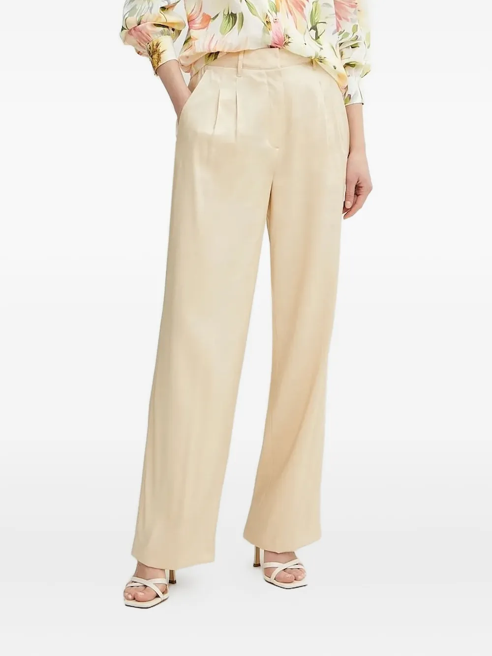 Атласные брюки со складками Guess Usa, нейтральный
Атласные брюки со складками Guess Usa, нейтральный