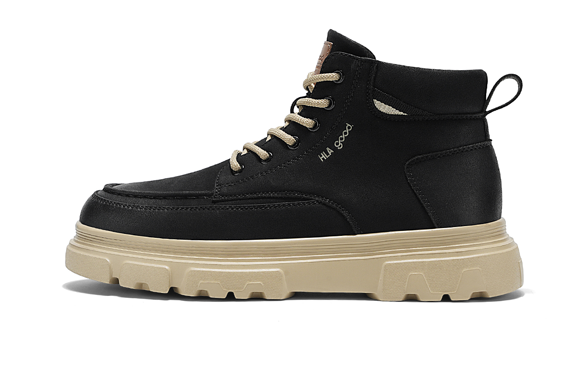 HLA Мужские ботинки Martin, черные, земляно-желтые
HLA Мужские ботинки Martin, черные, земляно-желтые