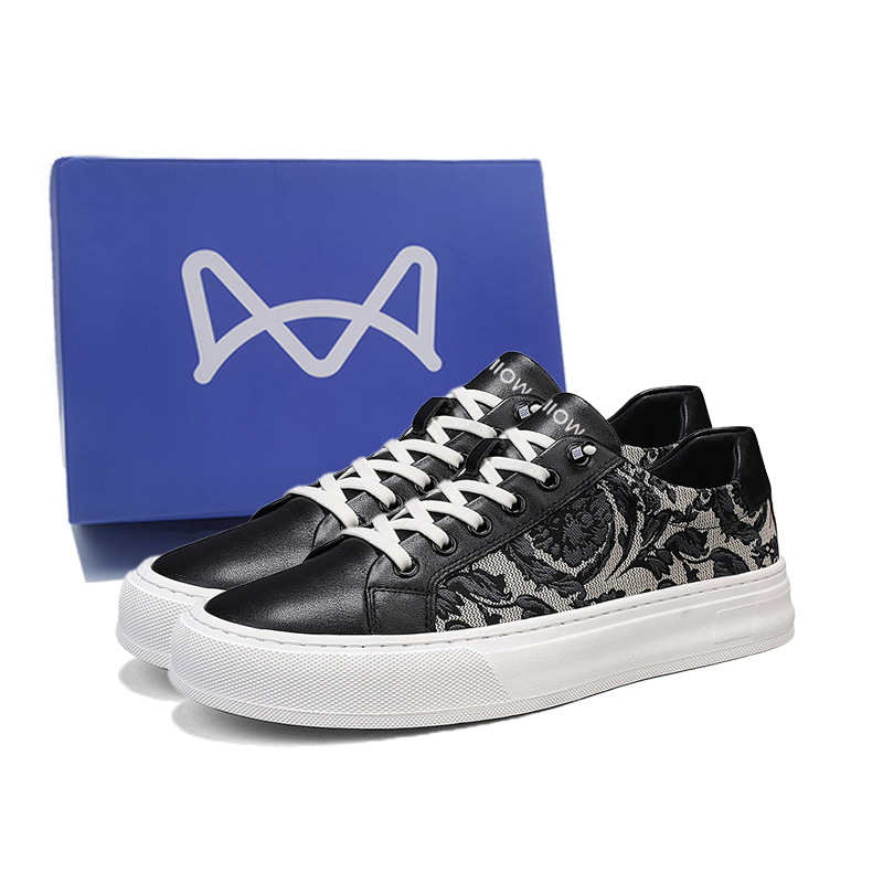 Нескользящие износостойкие низкие мужские кроссовки MIIOW, Black Box
Нескользящие износостойкие низкие мужские кроссовки MIIOW, Black Box