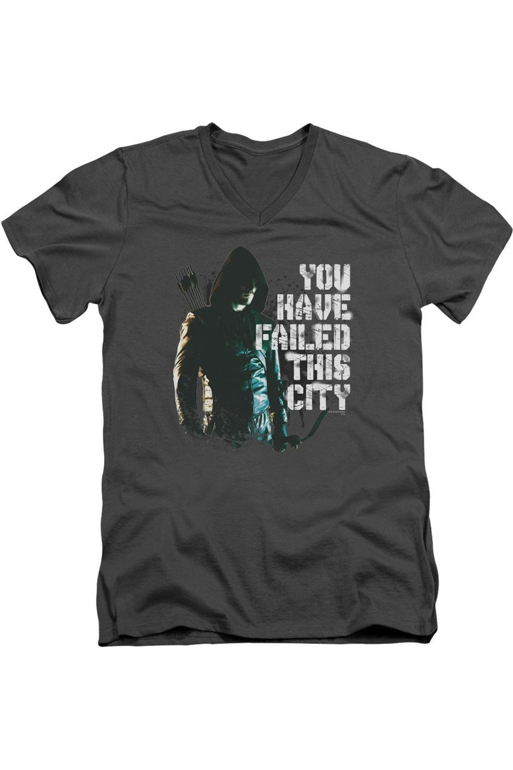 Футболка с коротким рукавом и V-образным вырезом для взрослых из хлопка премиум-класса Arrow You Have Failed Gildan, цвет charcoal
Футболка с коротким рукавом и V-образным вырезом для взрослых из хлопка премиум-класса Arrow You Have Failed Gildan, цвет charcoal