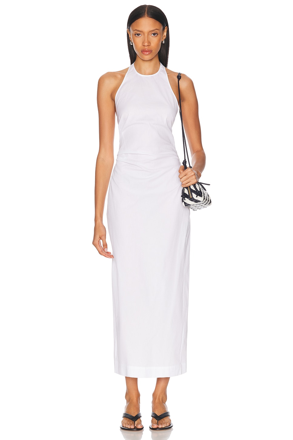 Поплиновое платье на бретелях Enza Costa, White
Поплиновое платье на бретелях Enza Costa, White