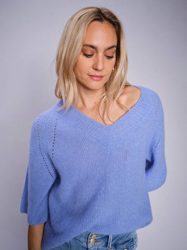 Джемпер из смеси шерсти альпаки taci с v-образным вырезом MOS MOSH, цвет Hydrangea
Джемпер из смеси шерсти альпаки taci с v-образным вырезом MOS MOSH, цвет Hydrangea